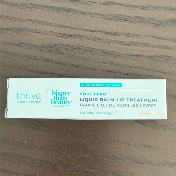 THRIVE POUT HERO LIQUID BALM LIP TREATMENT - NWT - Picture 1 of 8